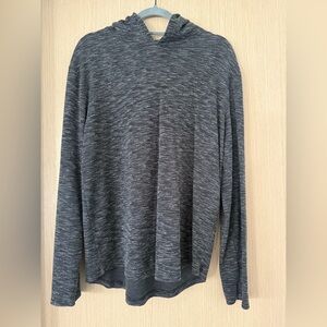 Vince Men’s Hoodie - Heathered Black - Size Medium